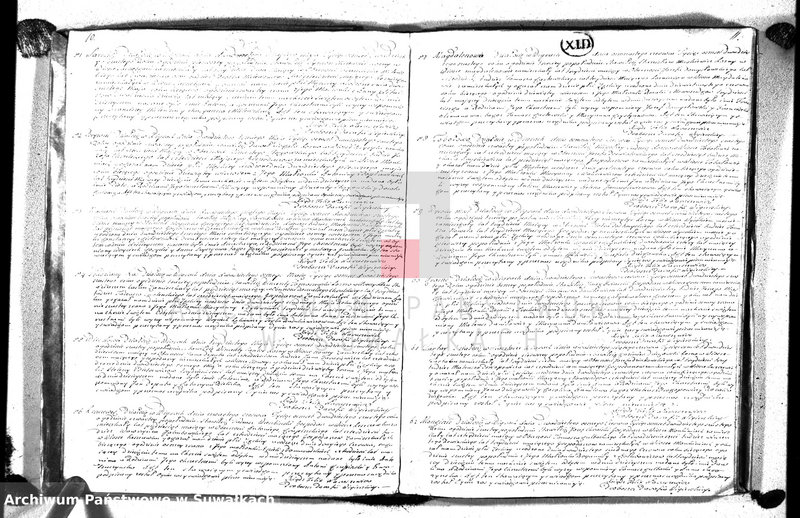 image.from.unit.number "Księga Duplikat urodzonych, zaślubionych i zmarłych parafii wigierskiey z roku 1826"