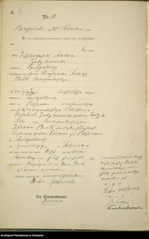 image.from.unit.number "Sterbe-Haupt-Register Nr 1 - 66"