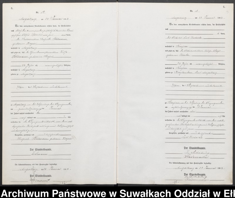 image.from.unit.number "Sterbe-Neben-Register des Preussischen Standes-Amtes Angerburg Kreis Angerburg"