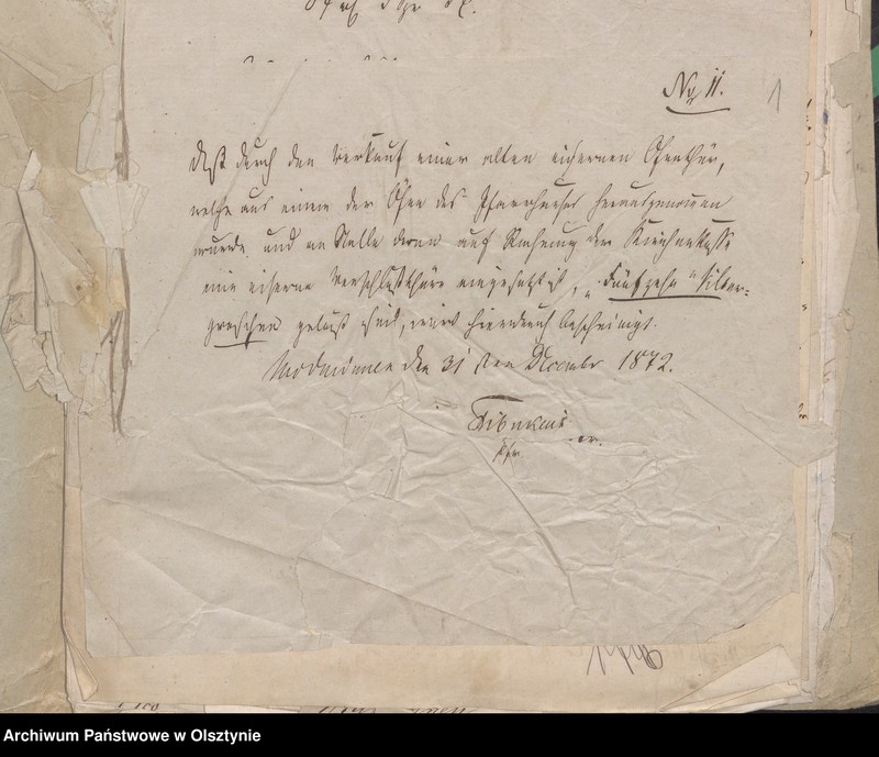 image.from.unit.number "Beläge zur Widminnenschen Kirchen Kassen Rechnung pro 1870"
