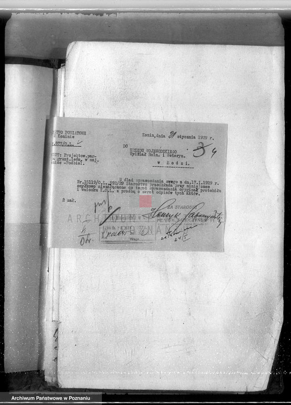 Obraz 8 z jednostki "Majątek Grabienice powiat koniński /nadzór nad gospodarką leśną/"