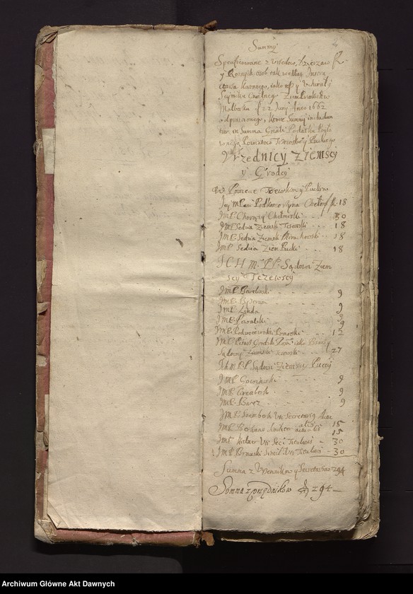 image.from.unit.number "Regestrum subsidii g[ener]alis palatinatus Pomeranie cum sius dismetibus."