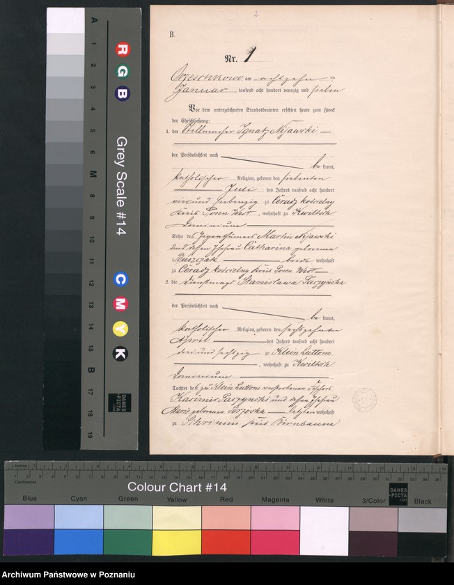 Obraz 4 z jednostki "Księga małżeństw"