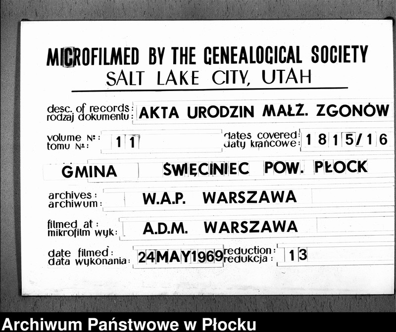 image.from.unit.number "Akta urodzeń, małzeństw i zgonów"