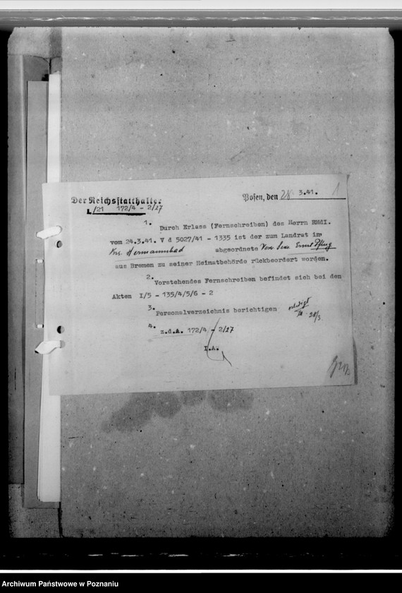 Obraz 5 z jednostki "Pflug, Ernst - Urzędnik"