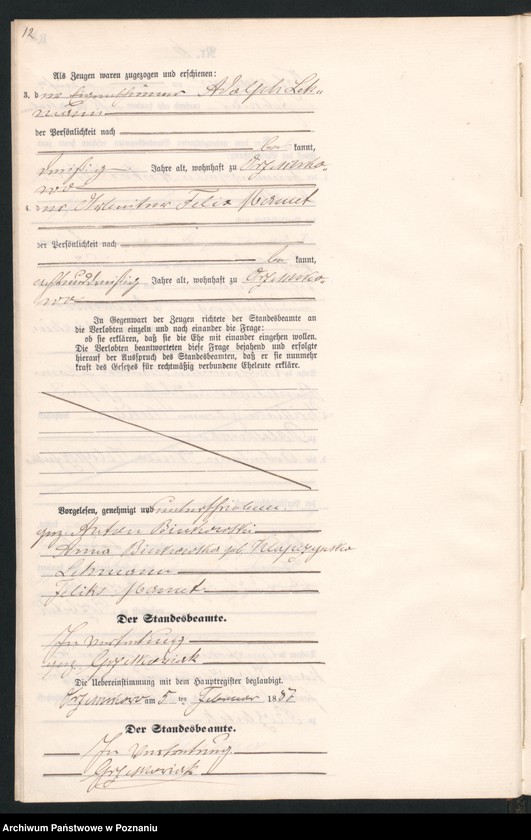 Obraz 15 z jednostki "Księga małżeństw"