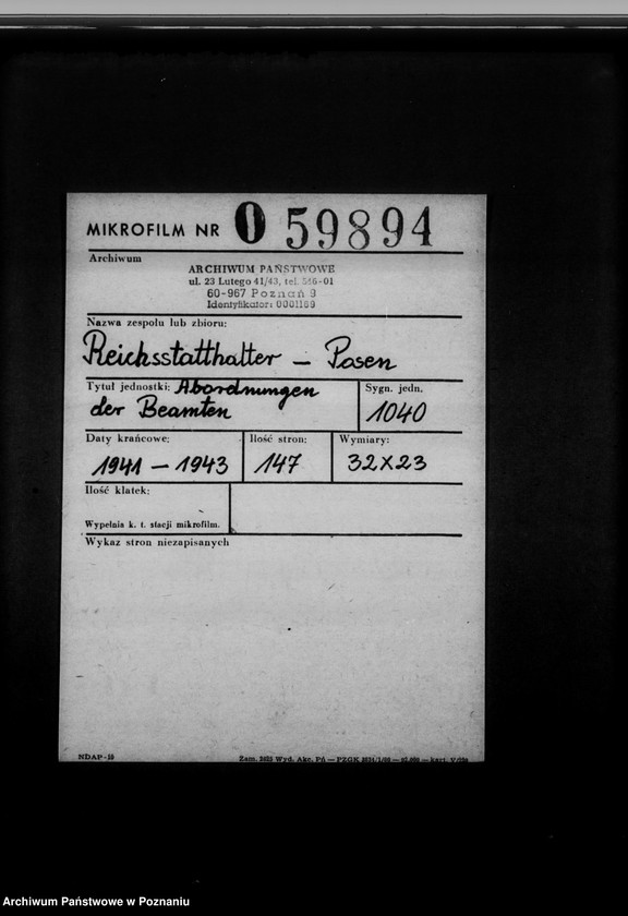 Obraz 2 z jednostki "Abordnung von Beamten"