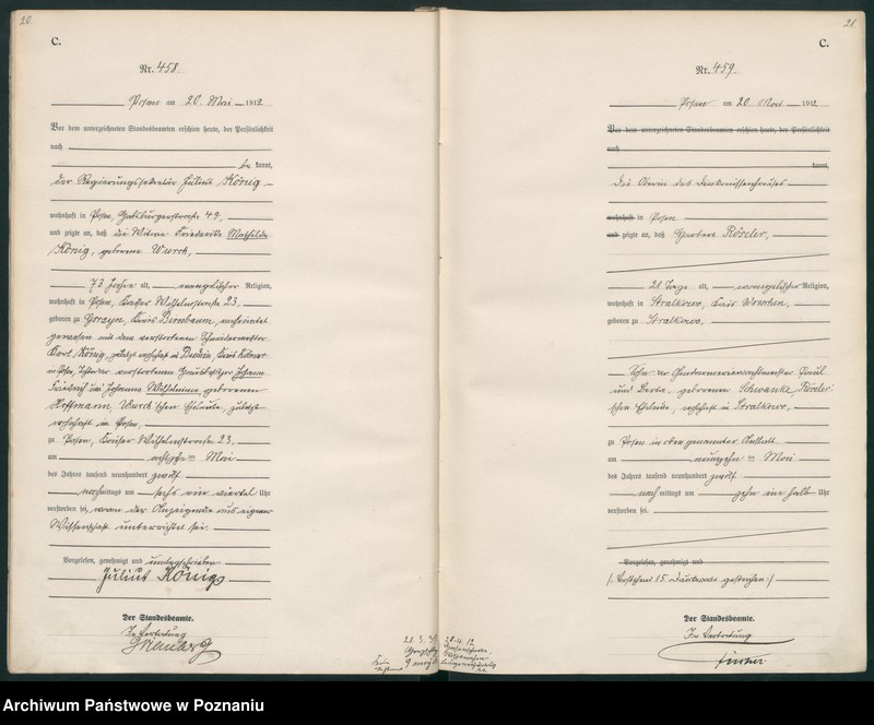 Obraz 13 z jednostki "Księga miejscowa zgonów tom II [Rejestr główny zgonów]"