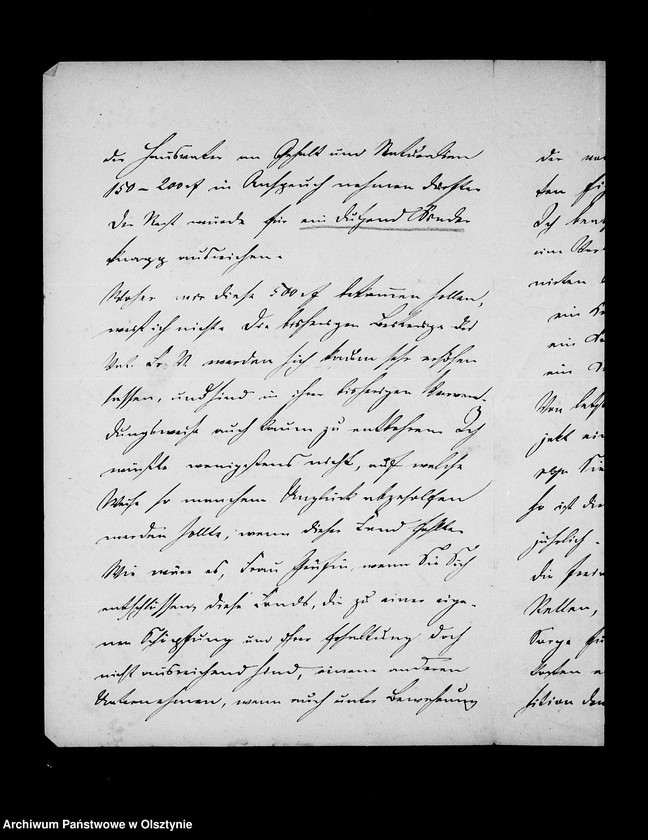 image.from.unit.number "/Briefe an Anna Gfin Lehndorff u. a. in Steinort in Sachen des Mädchenwaisenhauses in der Vorstadt Drengfurth/"