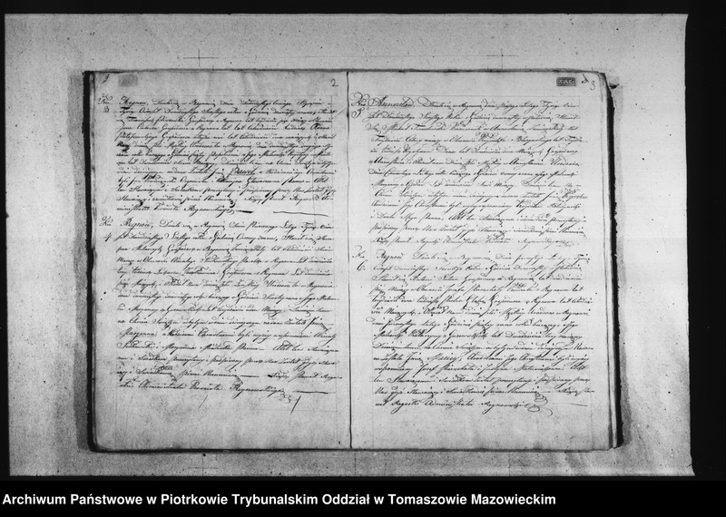 image.from.unit.number "Akta Cywilne Parafij Regnowskiey na 1826"