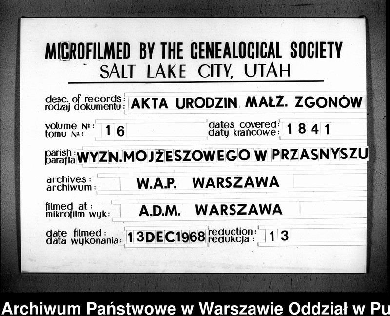 image.from.unit.number "Akta urodzeń, małżeństw i zgonów"