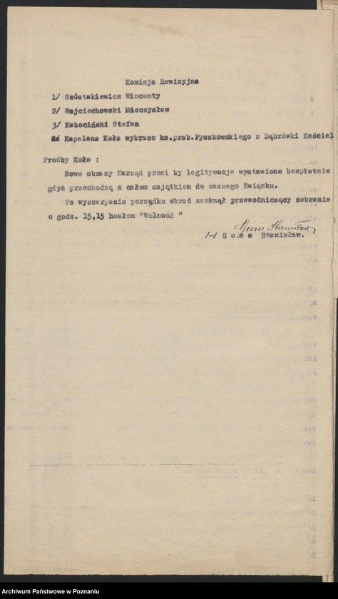 Obraz 8 z jednostki "Kiszkowo, powiat Gniezno akta koła."