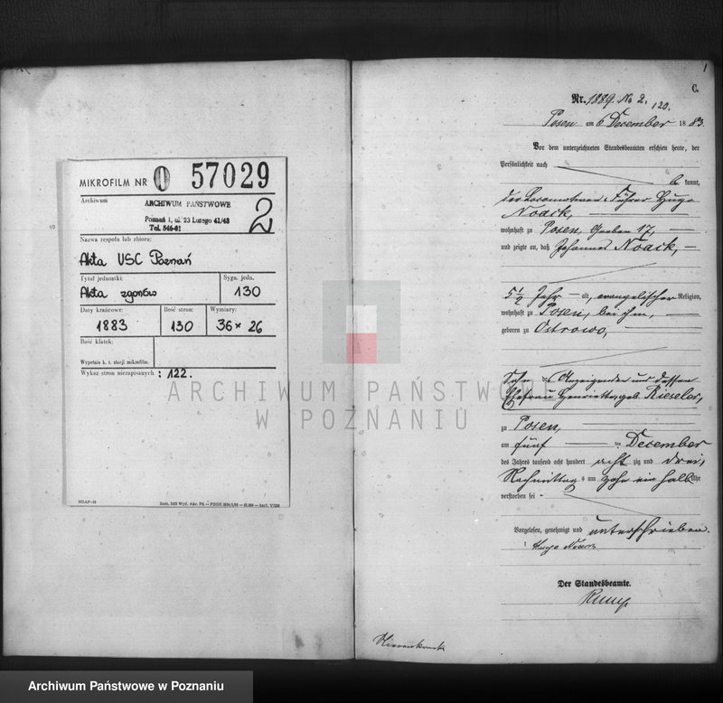 Obraz 2 z jednostki "Księga zgonów t. V"