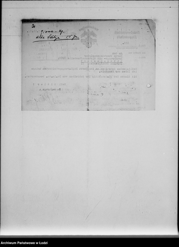 Obraz 6 z jednostki "Lebensmittel-Zuteilungssätze für die Juden-Versorgung"