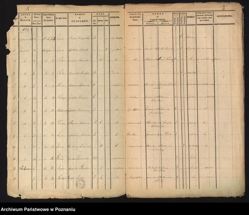 Obraz 4 z jednostki "Księga zgonów"