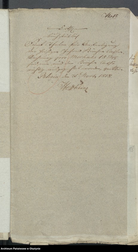 image.from.unit.number "Beläge zur 1817-1818 Rheinschen Kirchen Rechnung"