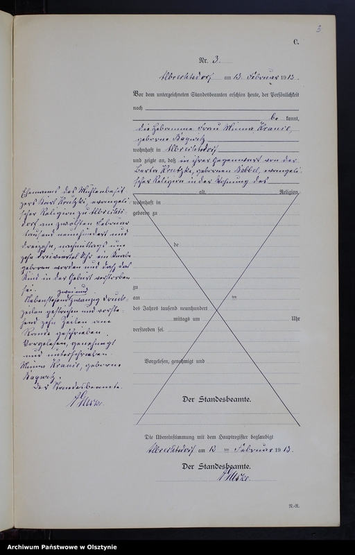 image.from.unit.number "Sterbe-Neben-Register Nr 1 - 25 [ Księga zgonów - wtóropis ]"