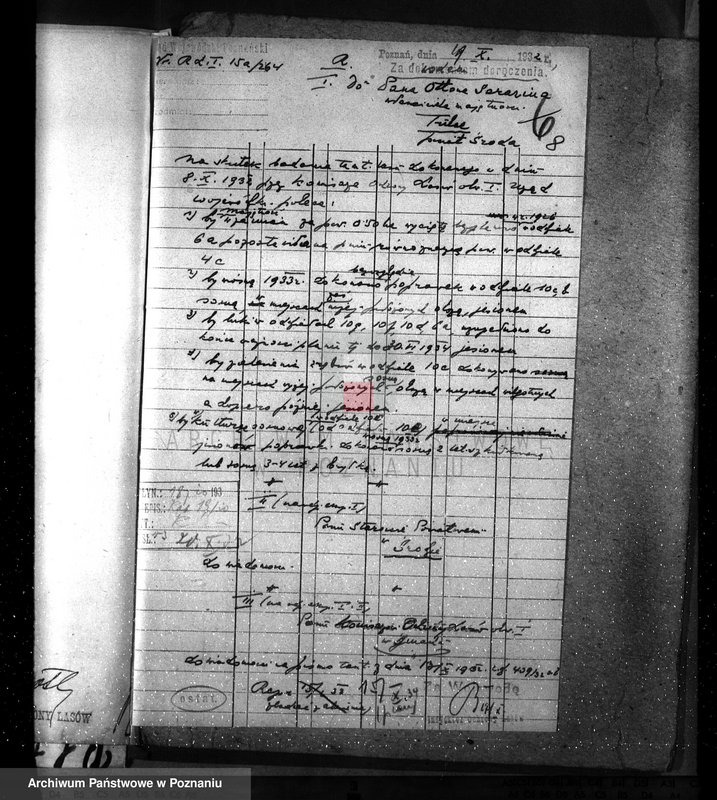 Obraz 12 z jednostki "Nadzór nad gospodarką w lasach majętności Tulce powiat średzki"