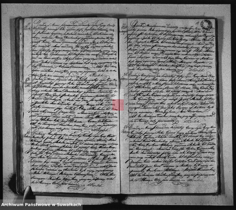 image.from.unit.number "Duplikat Aktów Urzędnika Stanu Cywilnego Parafij Filipowskiey z 1831 R."