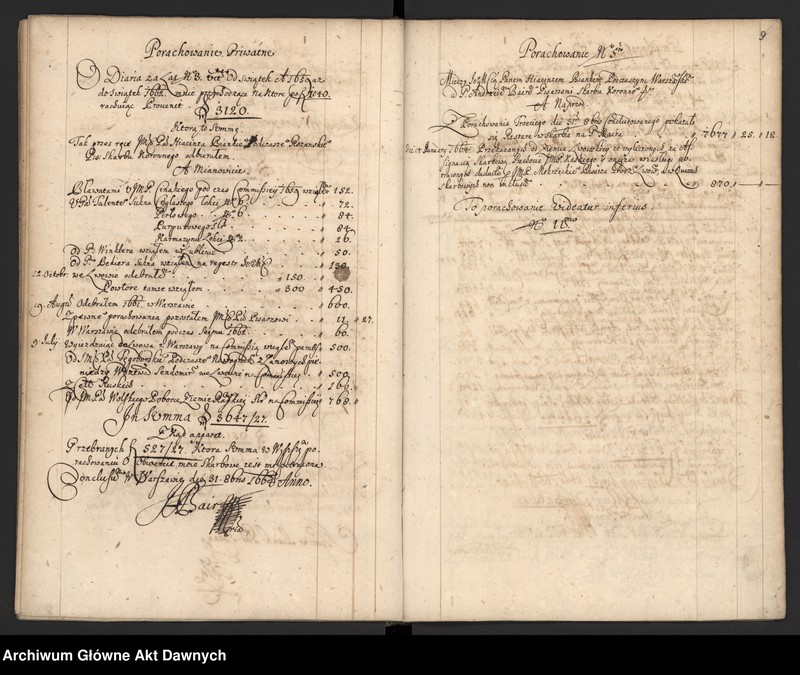 image.from.unit.number "Rejestr różnych dochodów i rozliczeń skarbu koronnego sporządzony przez pisarza A. Baiera."