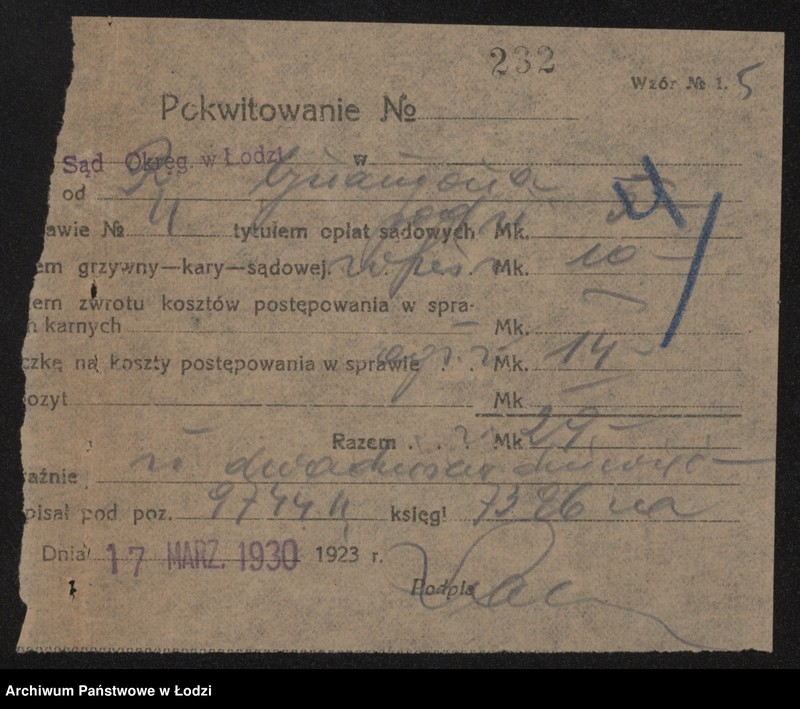 Obraz 7 z jednostki "Rachmil Cynamon- sprzedaż cielęciny"