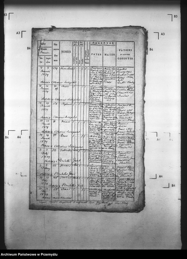 Obraz 5 z jednostki "[Kopie ksiąg metrykalnych parafii Ożomla z filiami Laszki, Nowosiółki (dekanat Sądowa Wisznia)]"
