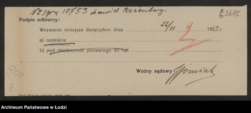 Obraz 4 z jednostki "Dawid Rozenberg- sprzedaż szkła i fajansu"