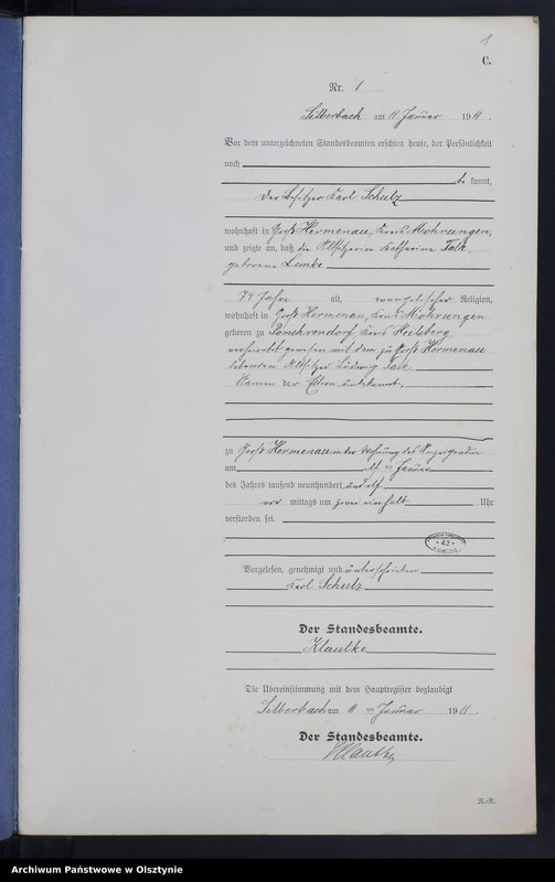 image.from.unit.number "Sterbe-Neben-Register Nr 1 - 33"