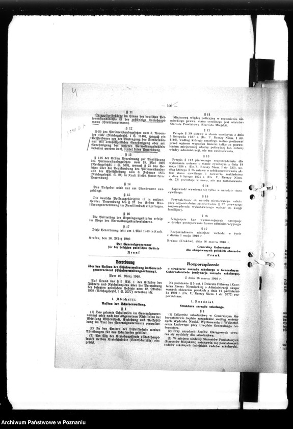 Obraz 8 z jednostki "Anordnungen, Vordrucke etc."