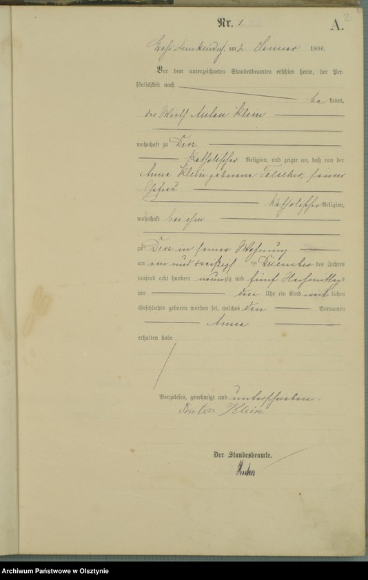 image.from.unit.number "Geburts-Haupt-Register Nr 1 - 121"