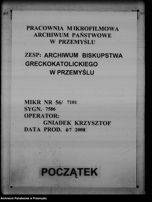 image.from.unit.number "[Kopie ksiąg metrykalnych parafii Walawa z filią Dusowce z Chałupkami Dusowskimi (dekanat Radymno)]"