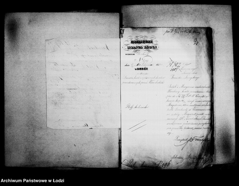 Obraz 7 z jednostki "Akta tyczące się awizacji"