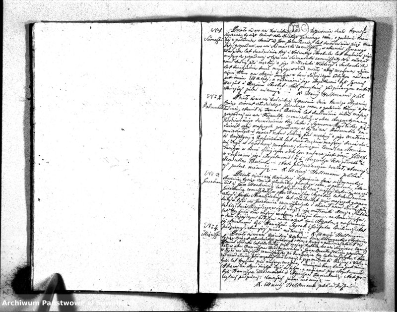 image.from.unit.number "Duplikat Aktów Urodzonych, Zaślubionych i Zeszłych Urzędnika Stanu Cywilnego Rzymsko-Katolickiego Kościoła Obrzędu Łacińskiego Kopciowskiey Parafii z Roku 1841"