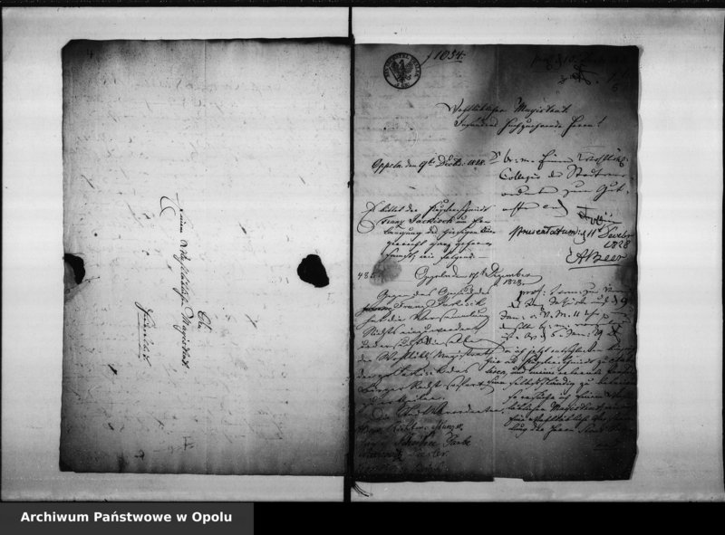 Obraz 7 z jednostki "Acta von Annahme und Vereidung der neuen Bürger bei der Stadt Oppeln"