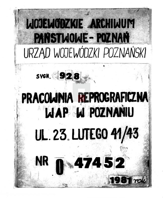 Obraz 1 z jednostki "/Kółko Rolnicze/ sprawy organizacyjne"