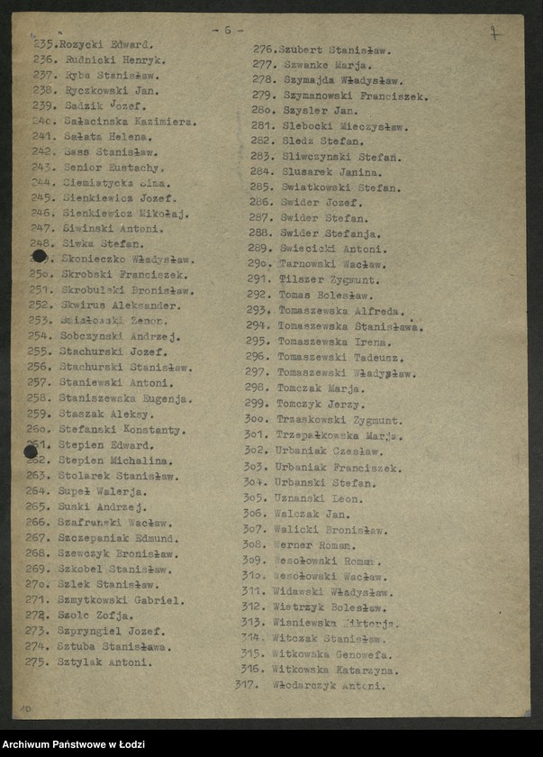 Obraz 8 z jednostki "Ankiety sprawozdawcze instruktora Komitetu Powiatowego Łódź [z załącznikami]"