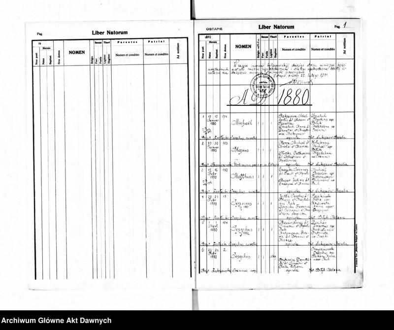 image.from.unit.number "Parafia: Grzymałów. Dekanat: Skałat. Księga metrykalna urodzeń dla wsi Ostapie*."