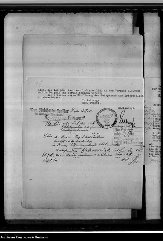 Obraz 19 z jednostki "Bürogehilfinnen. Kaufmännische Berufsschulen"