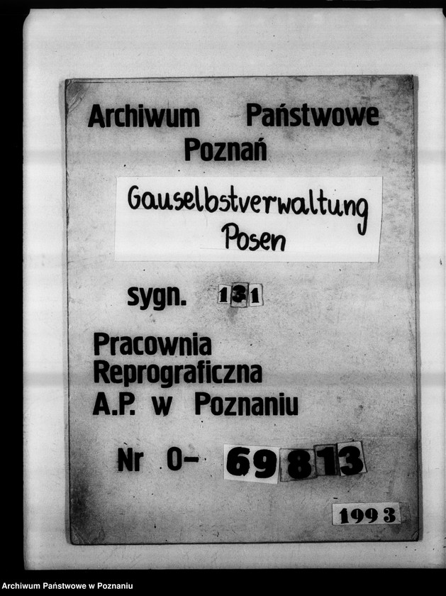 Obraz 1 z jednostki "Wohnungsbau für die Bediensteten der gauselbstverwaltung [Erlasse usw.]."