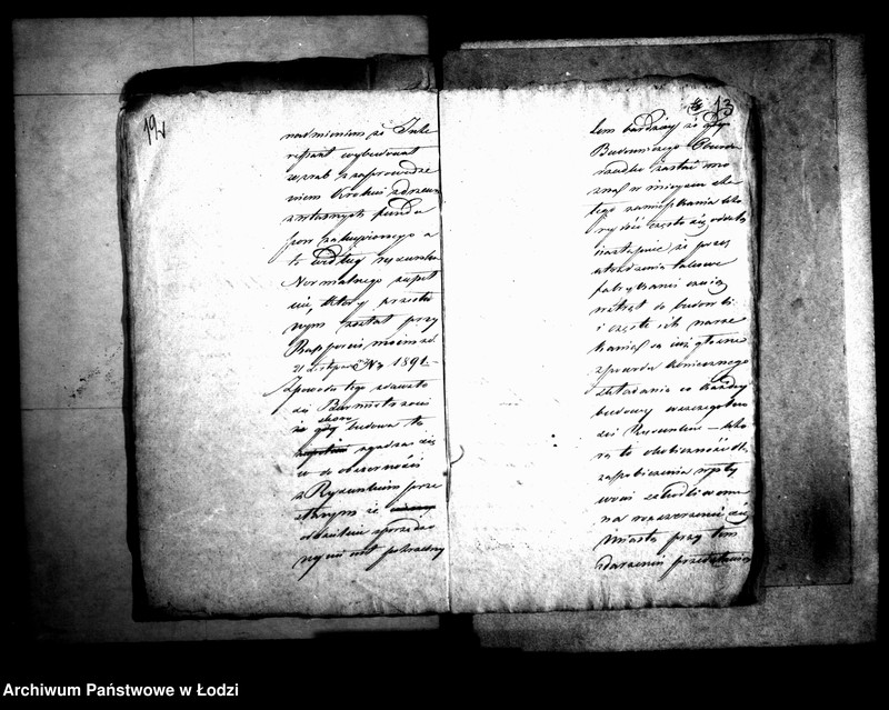 Obraz 13 z jednostki "Akta tyczące się budowy domów przez tkaczy"