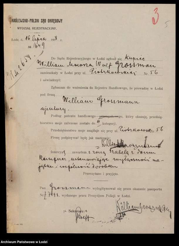 Obraz 7 z jednostki "William Grossmann- ajentura"