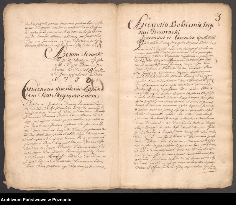 Obraz 5 z jednostki "Acta coram officio consulario Posnaniensi."