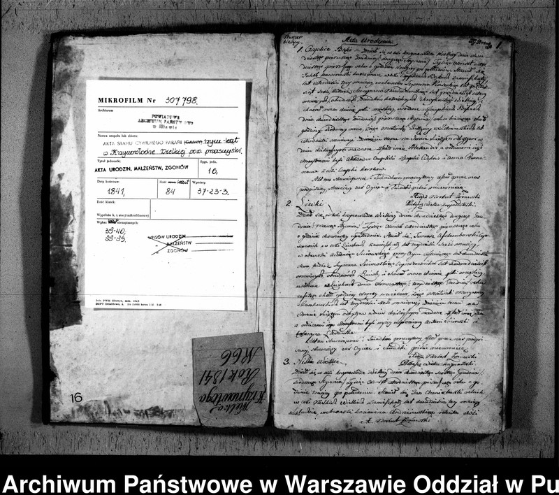 image.from.unit.number "Akta urodzeń, małżeństw i zgonów"