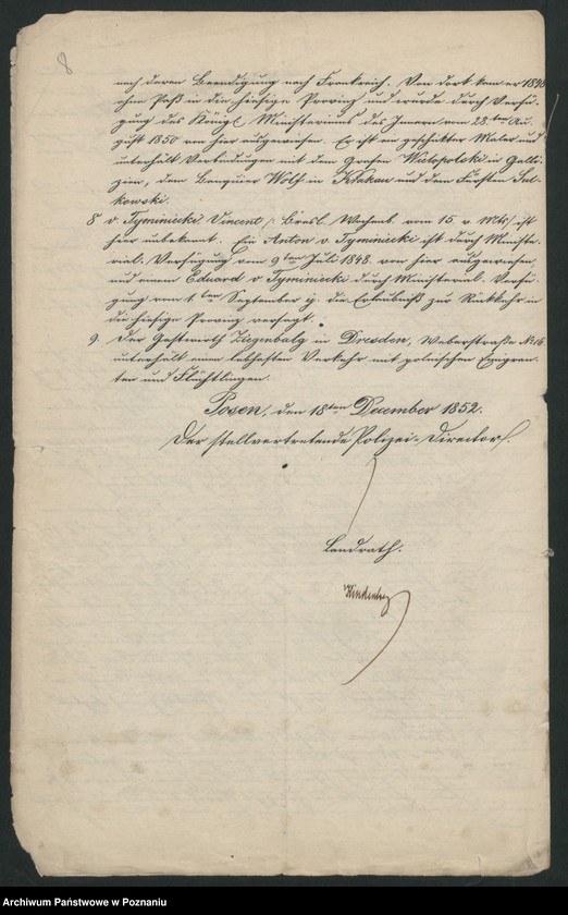 Obraz 11 z jednostki "Sammlung von politischen Nachrichten aus polnischen Druckschriften. 1852"