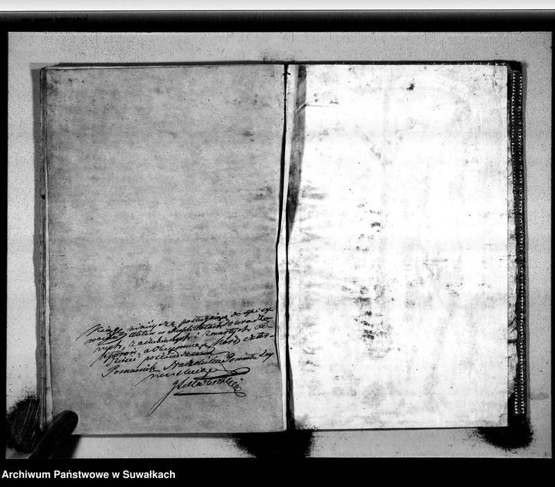 image.from.unit.number "Duplikat Urodzonych, zaślubionych i zmarłych Wyznania Filiponów Okręgu Wiejsieje poczynające w roku 1846, kończące w 1848 roku"