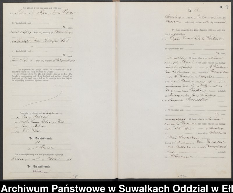 image.from.unit.number "Heiraths-Neben-Register des Preussischen Standes-Amtes Angerburg Kreis Angerburg"