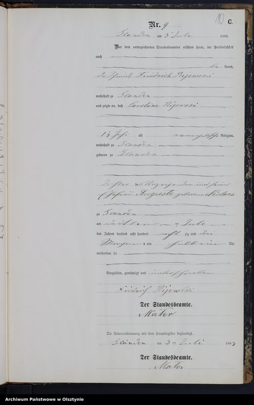 image.from.unit.number "Sterbe-Neben-Register Nr 1 - 13"