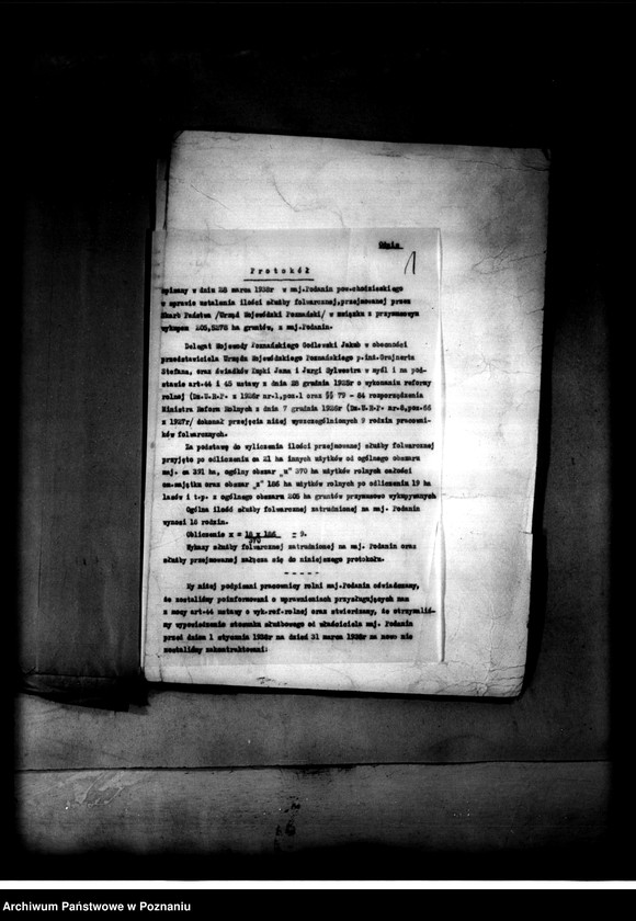 Obraz 3 z jednostki "Majątek Podanin powiat chodzieski przymusowy wykup"