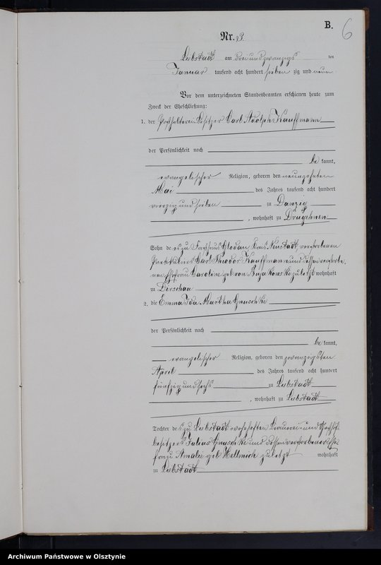 image.from.unit.number "Heiraths-Neben-Register Nr 1 - 31"