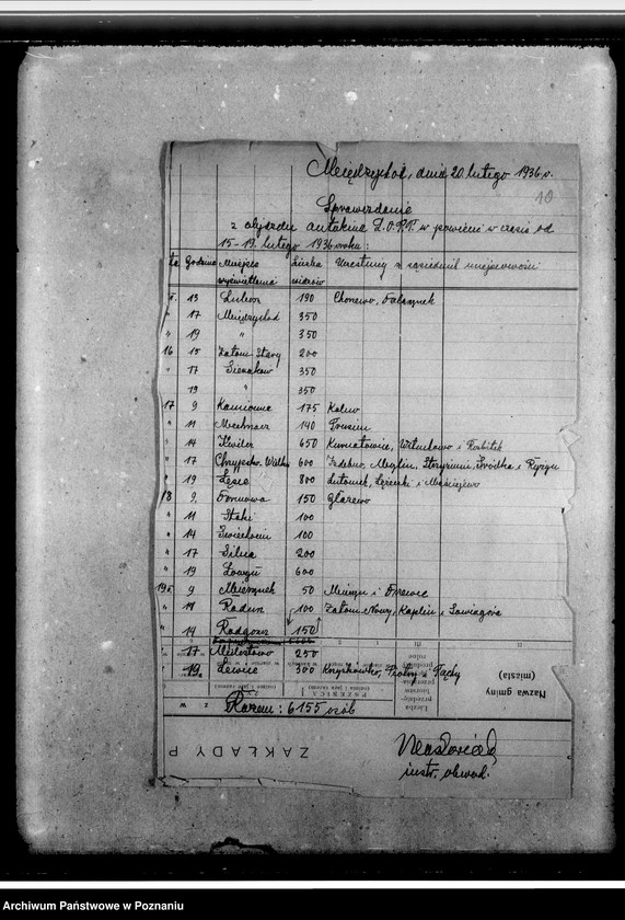 Obraz 14 z jednostki "Korespondencja: okólniki Poznańskiego Okręgu Wojewódzkiego. Sprawozdania z objazdu autokina. Szkice rysunkowe na plansze propagandowe"